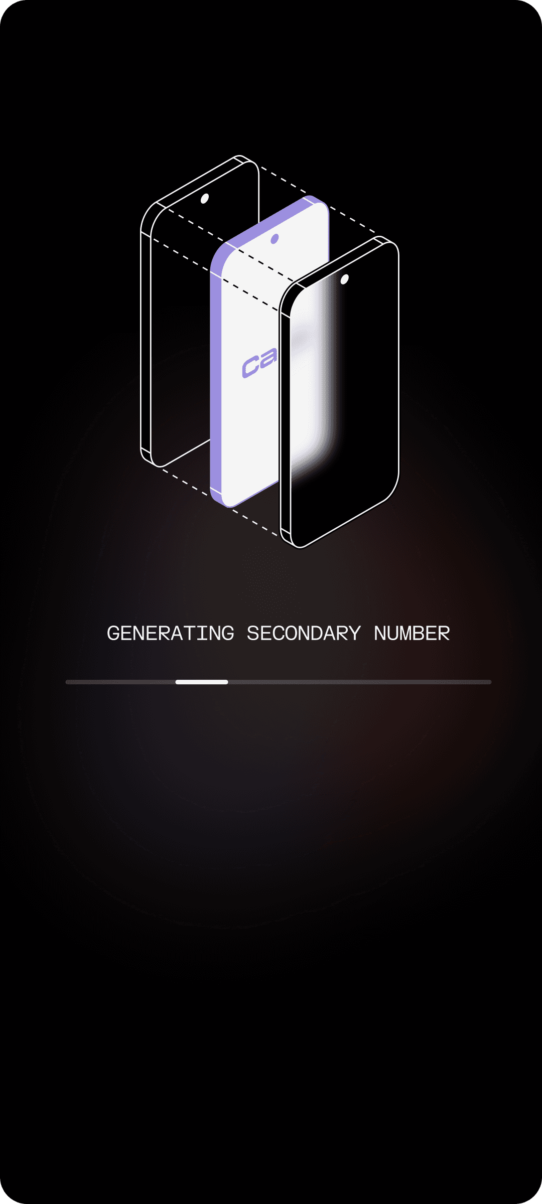 Loading secondary number